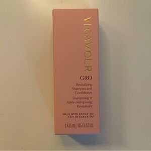 Vegamour Gro Revitalizing Shampoo and Conditioner with Karmatin NEW IN BOX